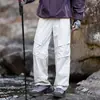 Nuevos pantalones de exterior impermeables, resistentes a las arrugas y repelentes al agua para camping y senderismo en pareja, diseño moderno de pantalones de trabajo para hombre