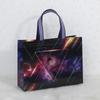 Loja de roupas em estoque bolsa de mão com logotipo impresso bolsa não tecida revestida atacado publicidade sacola de embalagem para presente de compras