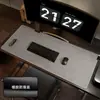 Venta al por mayor de fábrica de alfombrillas de ratón de algodón y lino, alfombrillas extragrandes para escritorio de computadora, alfombrillas para teclado de escritorio de oficina, alfombrillas para escritorio de escritura