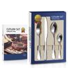 Cross-border Amazon Hot 1010 Aço Inoxidável Talheres Multi-especificação Bife Faca, Garfo e Colher Caixa de Presente terno