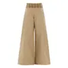 Calça Plissada Ampla de Perna Larga, Nova Coleção Primavera/Verão 2026, Estilo Casual Americano, Versátil, Emagrecimento, Caimento Fluido e Estilo Relaxado.