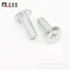 Tornillo de cabeza plana invertida Joris para muebles, tornillo de unión de cuna M5M6M8