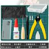 Herramienta para Manualidades de Maíz Kit de Materiales Maíz de Colores Hecho a Mano DIY Reparación de Maíz Pegamento para Granos Pulido