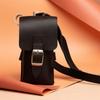 Spot PU Couro Leite Chá Bebida Bule Copo Conjunto Ao Ar Livre Crossbody Copo de Água Estojo de Couro Bolsa de Telefone Móvel Portátil Bolsa Crossbody Multifuncional