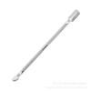 Removedor de unha de aço inoxidável Lâmina de unha Empurrador de unha de aço removedor de cutícula artefato de unha removedor de unha kit de beleza para unhas ferramenta de kit