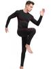 En stock, ropa de esquí de secado rápido para hombre, ropa que absorbe el sudor, ropa de secado rápido, ropa deportiva funcional de compresión, traje interior térmica para exteriores