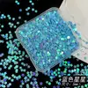 Lentejuelas de Estrella Paquete de Materiales para Joyería Hecha a Mano DIY Rellenos para Hacer Uno Mismo Bola Sonajera Bola Hecha a Mano Arte con Arena Relleno de Mahjong