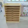 Gabinete de Preescolar Gabinete de Almacenamiento Gabinete de Almacenamiento de Juguetes para Niños Combinación de Gabinetes de Almacenamiento Área de Esquina Gabinete de Objetos Educativos Montessori