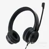 Producto Caliente Transfronterizo Curso en Línea para Estudiantes Educación Servicio al Cliente Auriculares con Cable Cómodos para Usar con Micrófono para Llamadas de Alta Definición