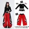 Trajes de jazz da moda para meninas, looks estilosos e descolados para crianças, perfeitos para apresentações de rua, shows de jazz infantis e desfiles de moda