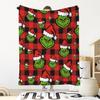 Amazon Natal Grinch Cabelo Verde Cobertor Comércio Exterior Flanela Classe A Cobertor Desenho Animado cobertor