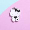 Pingente Gato Kt Desenho Animado Acessórios Pingente Anime Liga Esmaltada Acessórios de Joalheria DIY Colar Pulseira Roupa