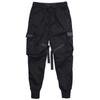 Pantalones de tobillo ocultos, pantalones de primavera súper calientes, pantalones casuales holgados con múltiples bolsillos, de marca de moda nacional para hombres