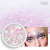 Venta caliente de comercio exterior traje de 16 colores gel gel lentejuelas parche para cuerpo y ojos brillo gota de pegamento flujo cáñamo joyería para uñas