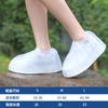 Cubrezapatos de Lluvia de PVC, Impermeables de Grado Tormenta, Antideslizantes, Engrosados, Resistentes al Desgaste, a Prueba de Arena, a Prueba de Nieve, para Ciclismo al Aire Libre, Zapatos de Lluvia Reutilizables