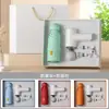 Conjunto de Presente Prático para Negócios: Caneca de Café, Ventilador de Mão, Lembrança para Aniversário da Empresa, Logo Personalizado para Clientes