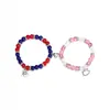 Novos Produtos Transfronteiriços Europeus e Americanos, Pulseiras Fofas de Casal de Gatos, Pulseiras que Atraem Amor, Presentes de Feriado Personalizados e Modernos
