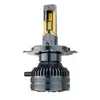 Faro Led para Coche V70 de Nuevo Producto Transfronterizo 12-24V Diez Tubos de Cobre H4H7H1 Foco Ultra-Brillante Modificación de Faro Delantero