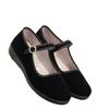 Venta directa de fábrica zapatos de tela del viejo Pekín para mujer trabajo cómodos antideslizantes no cansan los pies baile cuadrado etiqueta de hotel zapatos de mamá