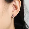 Brincos Rakol com Design de Grãos de Arroz Paralelos com Brincos de Design de Diamante para Mulheres Novos Estilos de Brincos para Mulheres