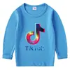 Camiseta de Algodón para Niños Versión Coreana Primavera y Otoño Cuello Redondo Manga Larga Camiseta Básica para Niños y Niñas Camiseta para Bebé
