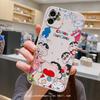 Estuche pequeño con 14 crayones de dibujos animados para Apple iPhone 12 Pro Max, color blanco, para iPhone 15
