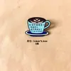Broche Sanador de Fricción Interna, Insignia Metálica Personalizada y Creativa de Pez Salado Dando la Vuelta, Versátil y Linda para Ropa, Bolsos, Accesorios y Joyería