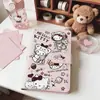 Caderno Fofo Sanrio, Caderno Pequeno de Aparência Sofisticada, Caderno A6 de Folhas Soltas, Bloco de Notas, Presente de Formatura para Estudante