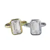 Mu Jing 2026 Modelo Nuevo Anillo de Plata S925 con Bisel de Diamante Blanco Rectangular de 7*11mm, Sencillo y Versátil, Popular en la Moda Occidental y Xiaohongshu