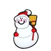 Imán de Nevera Navideño de Dibujos Animados de PVC Imán de Nevera Magnético Suave de PVC Regalo Promocional para el Hogar Pegatina Magnética Venta Directa de Fábrica