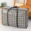 Bolsas de embalaje para mudanza de gran capacidad de tela no tejida, bolsas de almacenamiento organizadoras para ropa y edredones, bolsas tejidas para mudanza de equipaje al por mayor