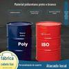 Fornecimento direto de fábrica de poliuretano preto e branco AB bicomponente 1:1 isolamento de parede externa de câmara fria revestimento de poliuretano pulverizado
