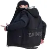 Abrigo de Algodón con Relleno de Plumas para Hombre 2024 Invierno Nuevo Abrigo de Algodón Holgado Corto Impermeable Cálido Casual Abrigo de Algodón Chaqueta con Capucha