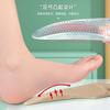 Chanclas con clip para pies, autoadhesivas, con clip, plantilla para sandalia, soporte para el arco del pie, suela suave, antideslizante, con amortiguación de impactos.