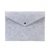 Bolsas de fieltro transfronterizas para sobres, bolsas para almacenamiento de documentos A4, bolsas organizadoras de oficina de gran capacidad, disponibles en Amazon y AliExpress