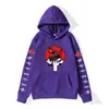 Talla europea anime hombre hombre japonés Naruto suéter suelto talla extra suéter hombre Yuzhi sudadera con estampado de zorrillo
