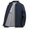 Chaqueta Ejecutiva Fina de Alta Calidad M-7XL para Hombre, Primavera y Otoño, Chaqueta con Solapa No Planchar, Ropa para Hombre de Tallas Grandes