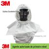 3MS-757 alinhou capuz terno tinta spray química anti-respingo com S-950 headband S-707 único capuz