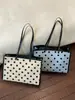 Elegante Xiaomi Home 2026 Nueva Bolsa de Mano Grande de Lunares Bolso de Hombro para Mujer Moda Alta Apariencia Bolso de Hombro Único