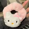 Lazo Creativo Lindo de Pingüino Pez de Dibujos Animados para el Cabello para Mujeres con Cabeza de Bola y Coleta Lateral Diadema Peluche Otoño e Invierno