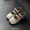 Zapatos Casuales de Moda para Mujer 2026 Principios de Primavera Nuevos Mary Jane de Piel Suave sin Cordones con Punta Dividida de Oveja Vintage