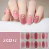 ZX Estéreo Impermeable Esmalte de Uñas en Gel Sin Horneado Película Adhesivo Completo Estilo Simple Manicura Avanzada Papel de Película Adhesivo para Uñas Venta al por Mayor