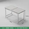 Mesa Plegable para Montaje de Puesto Exterior, Uso Comercial, Mesa de Comedor Rectangular Portátil, Mesa Plegable para Decoración y Ceremonias de Inauguración