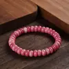 Temu Xiyin Tk Pulseira Popular Contas de Ábaco Ágata Azul Ágata Rosa Ágata Verde Pulseira de Contas Corda Elástica Atacado