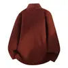 Nuevo abrigo suéter de punto para hombre con cuello en V, corte holgado, estilo europeo y americano casual para hombres jóvenes, suéter de punto