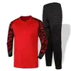 Conjunto de Uniforme de Portero de una Pieza para Dropshipping con Mangas Largas, Almohadillas de Esponja, Camiseta de Portero Anticaídas y Anticolisión para Entrenamiento, Uniforme de Fútbol