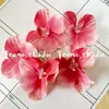 Cabeça de Flor de Orquídea Phalaenopsis Artificial, Textura de Película Impressa em 3D, Buquê Exquisito para Decoração de Casamento e Lembrança