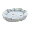 Nueva Casa para Perro Cama para Mascota Cama para Gato Todas las Estaciones Invierno Felpa Calidez Gato Perro Pequeño Teddy Sofá Cama Estera