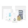 Sacos Selantes Autoadesivos de Seda Transparente 20 Pequenos, Sacos Selantes para Pingentes Pequenos, Sacos Selantes para Ferragens, Sacos Selantes de Plástico para Joias, Atacado em Estoque