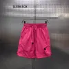 Nova Marca Moderna Moda Casual Conjunto de Verão Masculino e Feminino Simples Versátil Fino Respirável Camiseta e Shorts Conjunto de Duas Peças